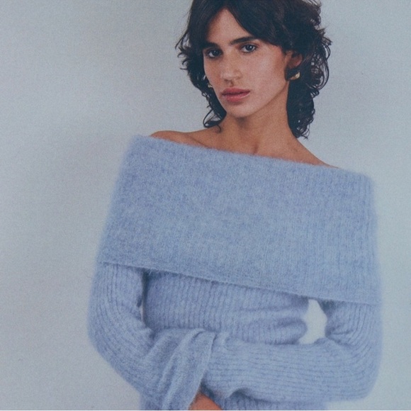 Rouje Lens Off Shoulder Sweater